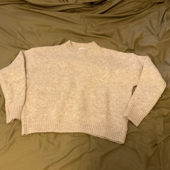 FRNCH PARIS women sweater hearts on it size medium - Picture 13 of 16